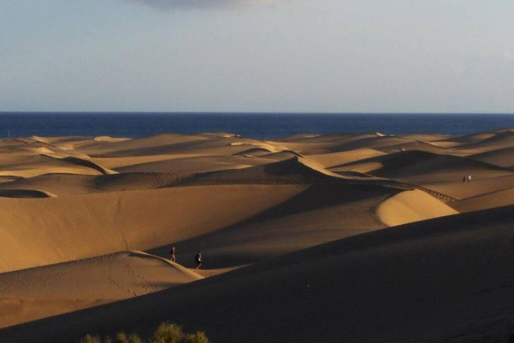 Maspalomas Sandy Beach Apartment プラヤ・デル・イングレス エクステリア 写真